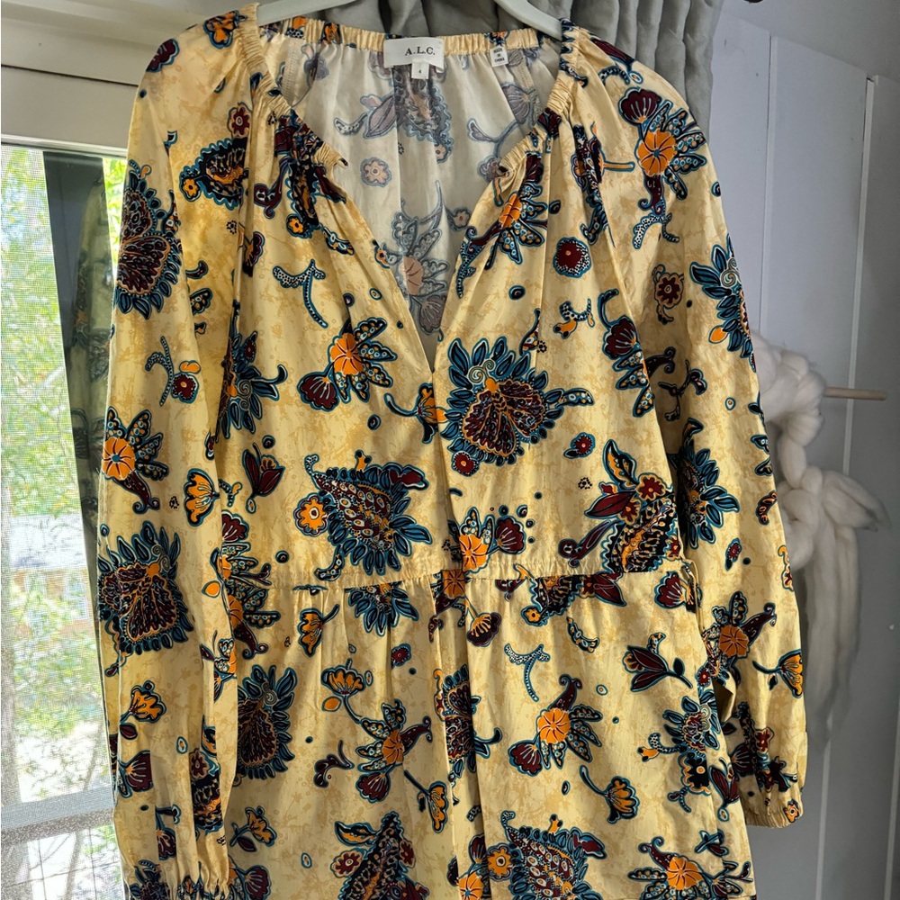 ALC long sleeve knee length Dress